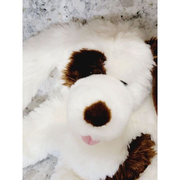 Build a Bear Brown‎ White Puppy Dog Cocker Spaniel Animal Plush 16" - Picture 2 of 7